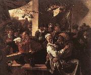 Jan Steen The Rhetoricians oil painting